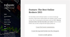 Desktop Screenshot of brokerinsider.com