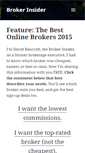 Mobile Screenshot of brokerinsider.com